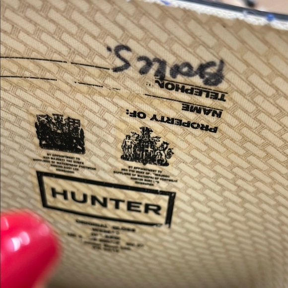 Hunter Black Rain Boots - Picture 5 of 6